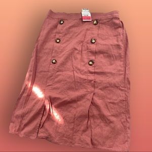 NWT MONTEU MIDI SKIRT